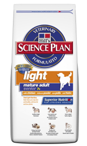 Hills Science Plan Canine Senior Light Chicken Age 7 