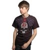 T-shirt - Big Skull Flourish (Black)
