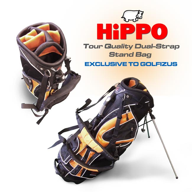 Hunter Lightweight Golf Stand Bag PLUS STUBURT GOLF SHOES