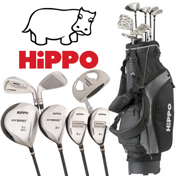 hippo Hybrid 2 LADIES LEFT HAND Golf Set inc bag