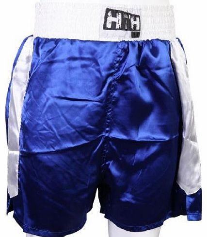 hth blue white boxing short small