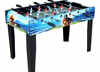 3ft Deluxe Indoor Outdoor Family Football Soccer Game Table with Legs WorldCup Design
