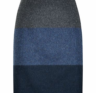 Hobbs Kaidence Skirt, Multi Blue