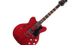 Hofner HCT Verythin Electric Guitar Red