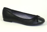 Garage Shoes - Google - Womens Flat Shoe - Black Snake Size 8 UK