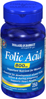 Holland and Barrett Folic Acid Tablets