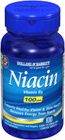 Holland and Barrett Niacin Vitamin B3 Tablets