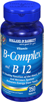 Holland and Barrett Vitamin BComplex and B12