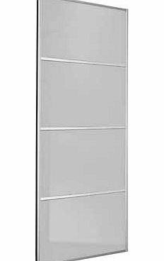 4 Panel White Sliding Wardrobe Door - 30
