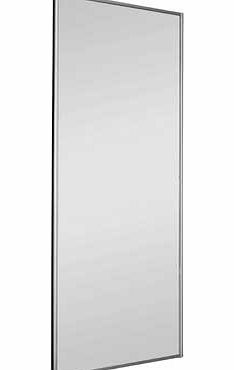 Mirror Sliding Wardrobe Door Silver Frame - 30