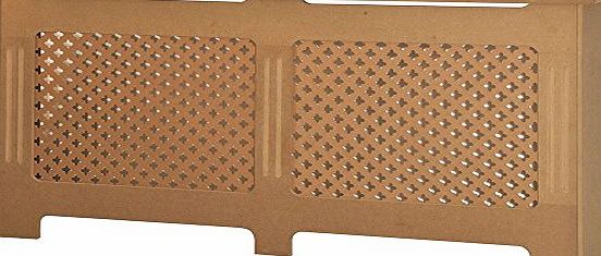 Home Discount Oxford Radiator Cover Traditional Unfinished Unpainted MDF Cabinet Grill, Extra Large