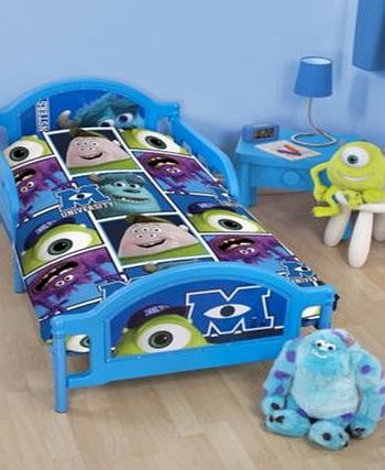 Home Sweet Home Monsters Inc University Boys Junior Toddler Cot Bed Set 4 in 1
