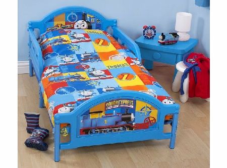 Home Sweet Home Thomas The Tank Engine Power Boys Junior Toddler Cot Bed Set 4 in 1