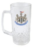 OFFICIAL NEWCASTLE UNITED CRESTED PINT GLASS TANKARD