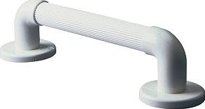 Homecraft, 2041[^]10043599 Plastic Fluted Grab Rail White -