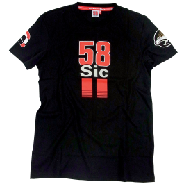 Simoncelli T-Shirt Sic (Black/Red) - 2013