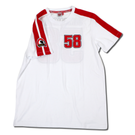 Simoncelli T-Shirt Sic (White/Red) - 2013