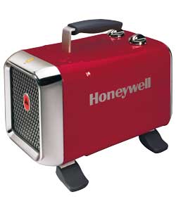 Honeywell 1.8kW Red and Chrome Ceramic Fan Heater