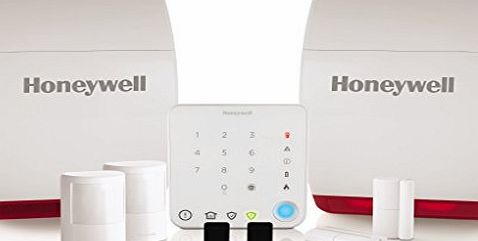 Honeywell HS342S Wireless Home and Garden Alarm With Intelligent Control - White