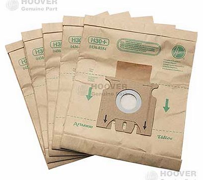 Hoover Pack of 5 Vacuum Cleaner Bags for H30