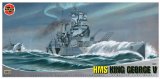 Hornby Hobbies Ltd Airfix A08203 HMS King George V 1:400 Scale Warships Classic Kit Series 8