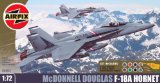 Airfix A50043 McDonnell Douglas F-18 Hornet Gift Set 1:72 Scale Twin Set Gift Set inc Paints Glue and Brushes
