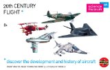 Airfix A50057 Science Museum 20th Century Flight - Five Model set 1:72 Scale Aircraft Gift Set inc Paints Glue and Brushes