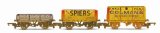 Hornby R6450 00 Gauge PO Wagons - Three Wagon Pack Weathered 2 Freight Rolling Stock Wagon