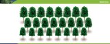 Hornby Hobbies Ltd Hornby R8930 Econo Tree 75-100mm Pk 24 00 Gauge Skale Scenics Eco Trees
