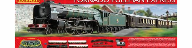 Hornby R1169 Tornado Pullman 00 Gauge Electric Train Set