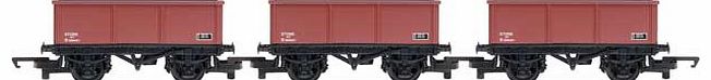 Hornby R6473 Railroad 00 Gauge 3 Mineral Wagon