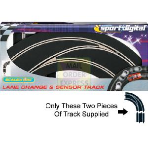 Scalextric Lane Change In Out Left Hand