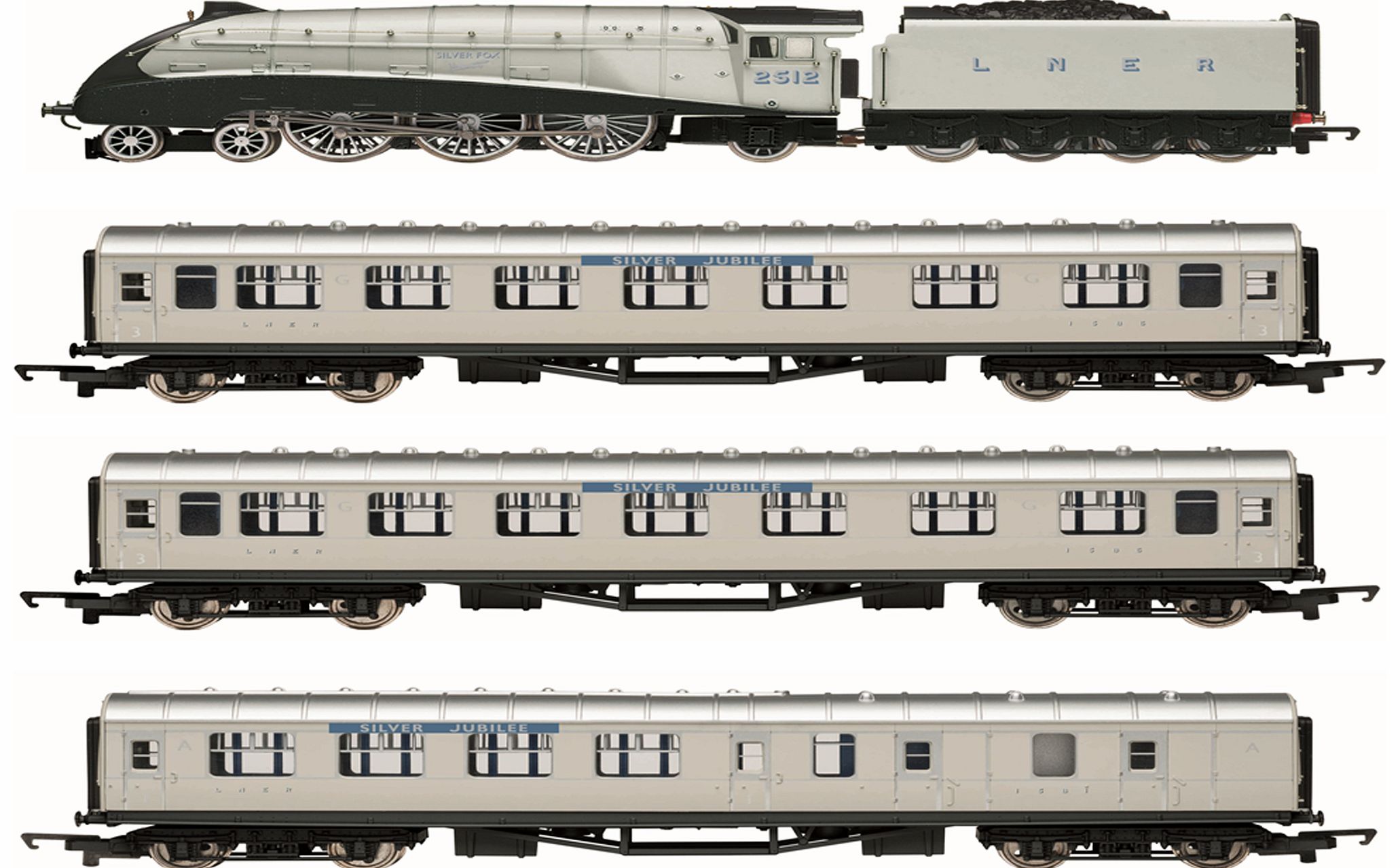 Hornby Silver Jubilee Train Pack