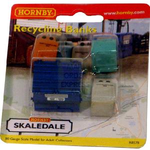 Hornby Skaledale Street Life Collection Recycling Bins