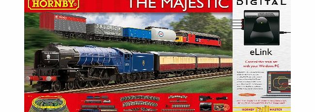 Hornby The Majestic With E-Link Dcc 00 Gauge Electric Train Set
