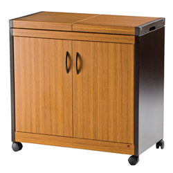 hostess Connoisseur Heated Trolley HL6232 (Teak)