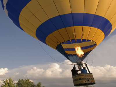Hot Air Ballooning Champagne Balloon Flight For Two