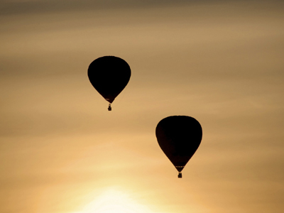 Hot Air Ballooning Sunrise Balloon Flight For One