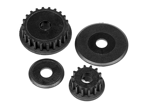 Hot Bodies 14T And 22T Pulley Gear Set (Tornado)