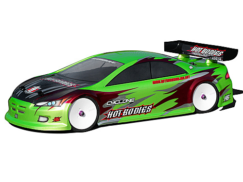 Hot Bodies Moorespeed Type D Race Body With 3 Wings 190mm