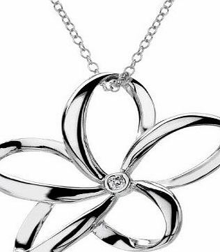 Plumeria Mini Open Flower Pendant