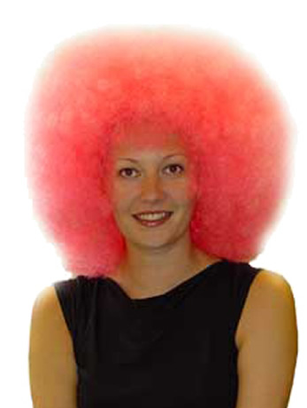 Hot Pink Afro