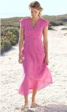 Penny Plain - Pink 14long Pretty Spot Dress