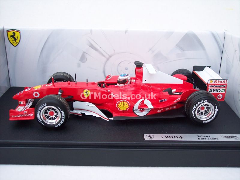 Hot Wheels 2004 Ferrari Formula One F1 #2 Rubens