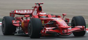 Hot Wheels Ferrari F2008 Kimi Raikkonen