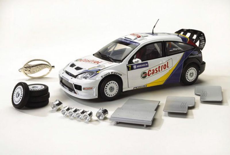 Hot Wheels Ford Focus Rally Kit with Optional Extras. in