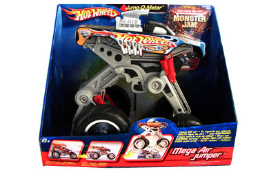 hot Wheels Monster Jam Mega Jumper - Silver