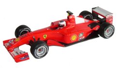 Hotwheels 1:43 Scale Ferrari Race Car 2001 - Rubens Barrichello