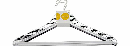 House by John Lewis Patterned Wood Hangers, Set