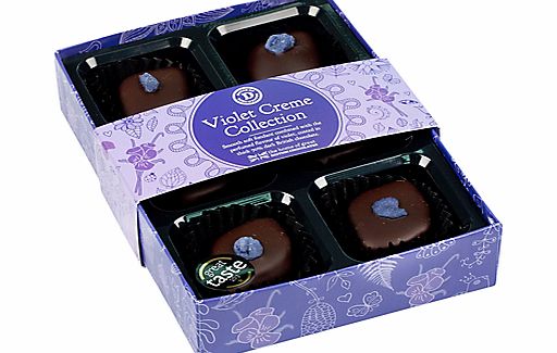 House of Dorchester Violet Cremes Chocolate